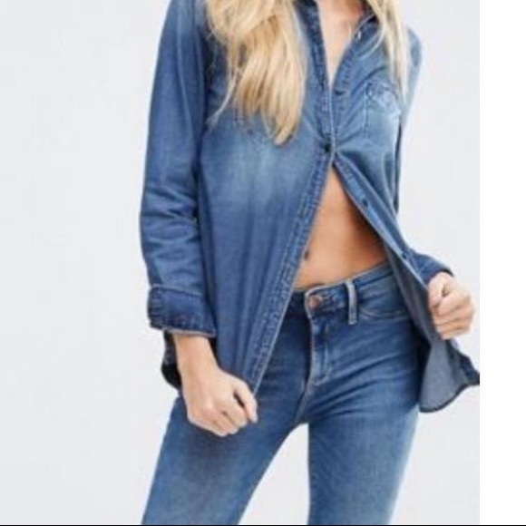 Express chambray shirt - Picture 1 of 5